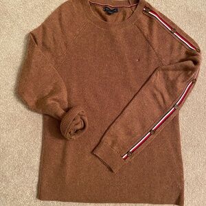 Tommy Hilfiger Cafe au Lait Sweater with Button Detail